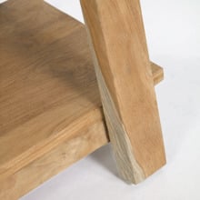 Tamika Teak Wood Ottoman Bench